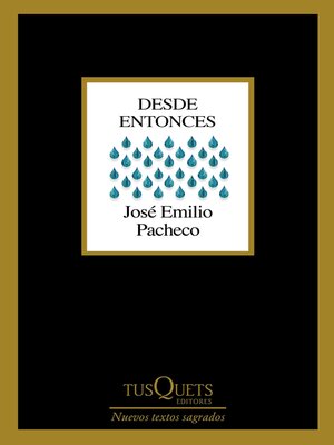 cover image of Desde entonces